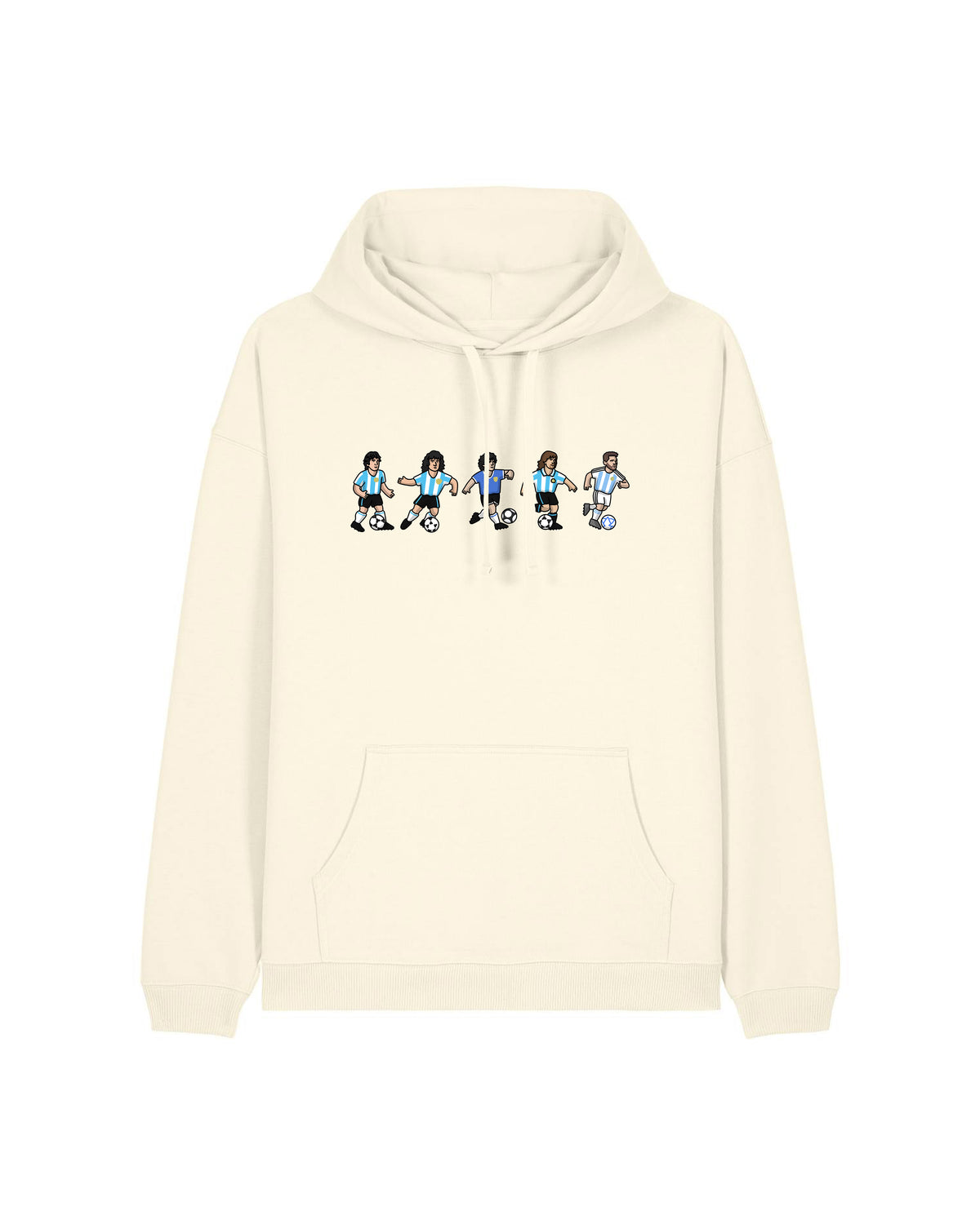 Sweat Capuche Argentine - Foot Dimanche x Clément Striano