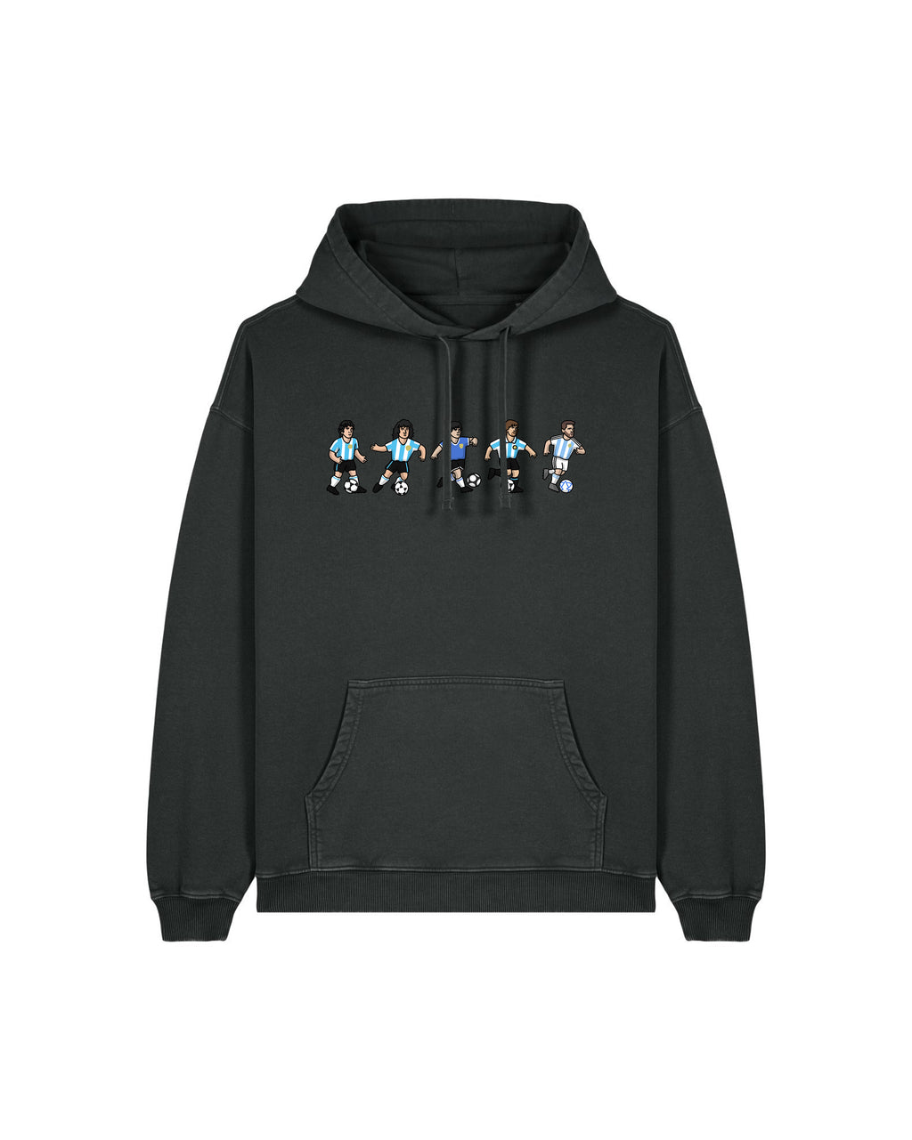Sweat Capuche Argentine - Foot Dimanche x Clément Striano