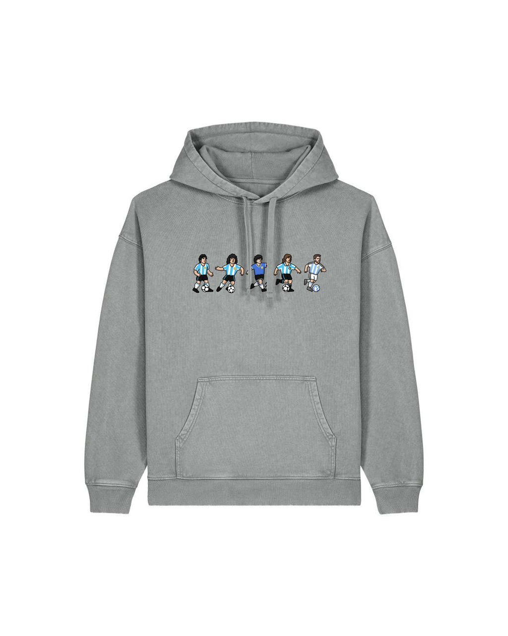 Sweat Capuche Argentine - Foot Dimanche x Clément Striano