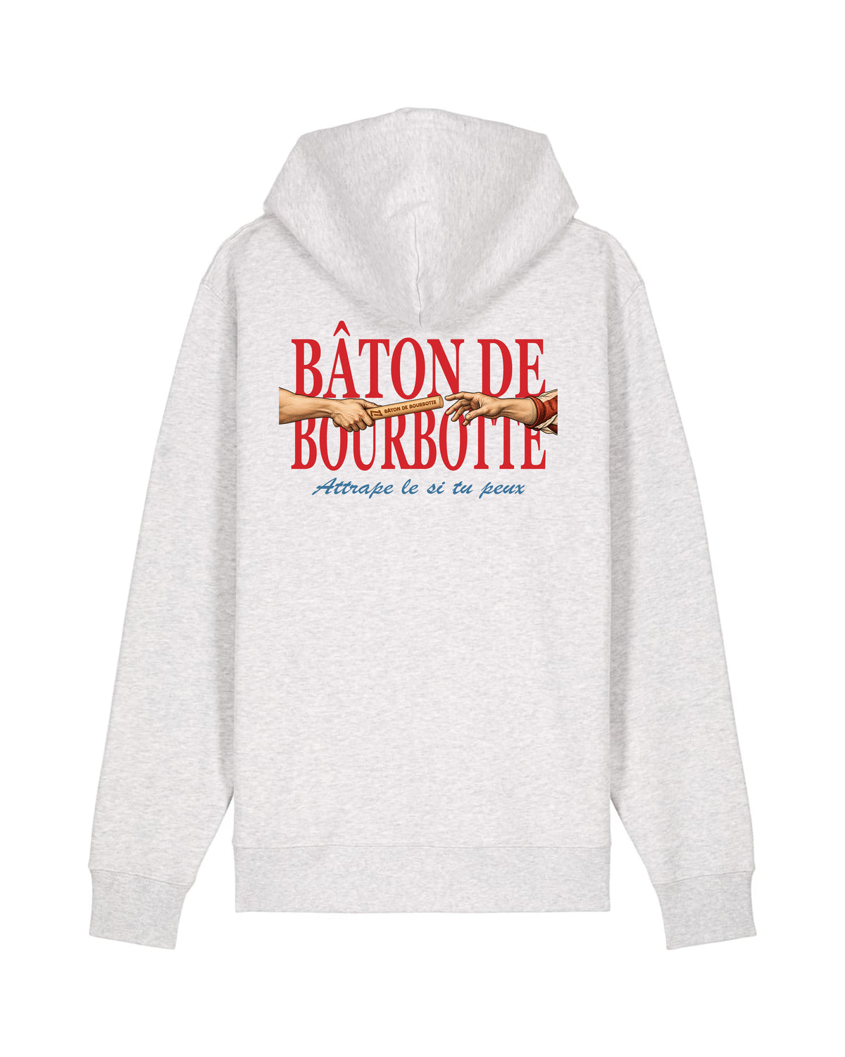 Sweat Capuche Attrape-le - Batôn de Bourbotte