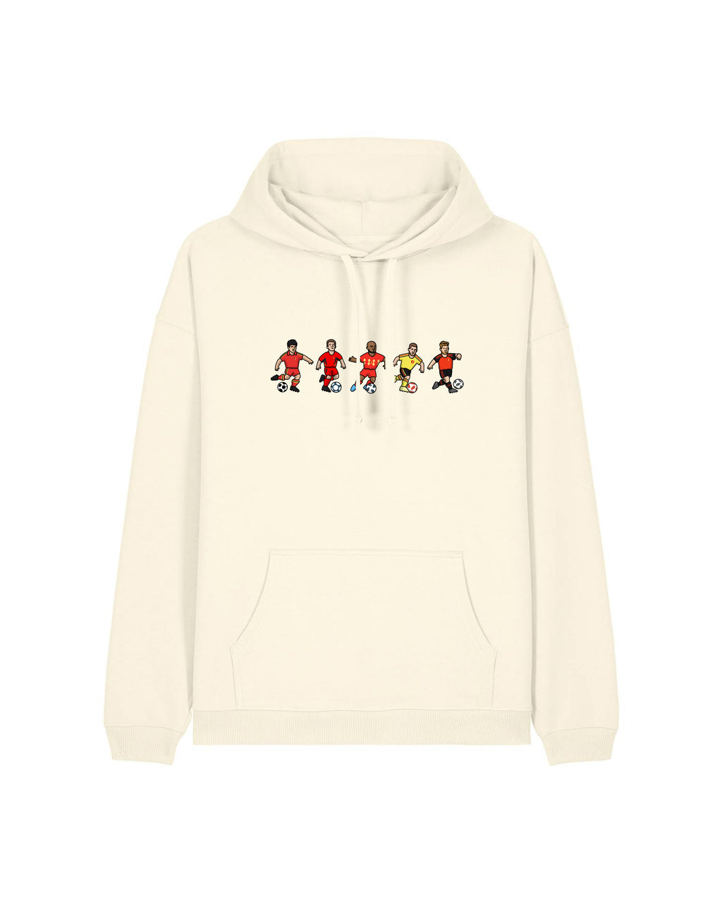 Sweat Capuche Belgique - Foot Dimanche x Clément Striano