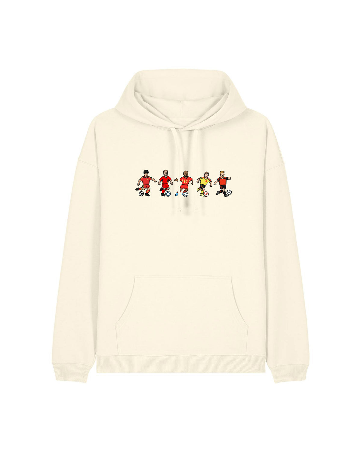 Sweat Capuche Belgique - Foot Dimanche x Clément Striano