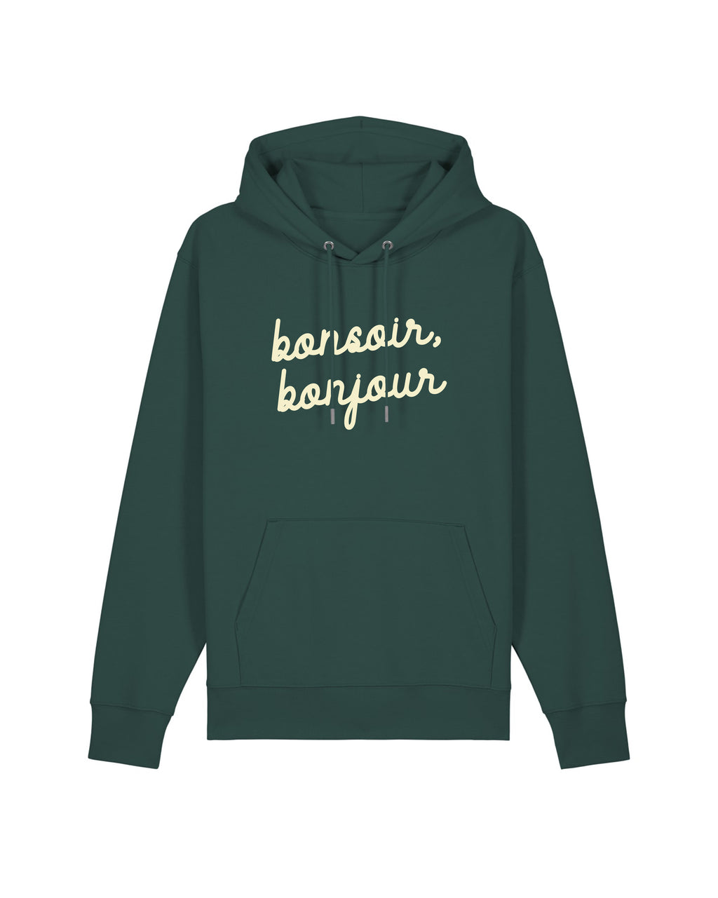 Sweat Capuche Bonsoir, Bonjour - Cazarre x Foot Dimanche