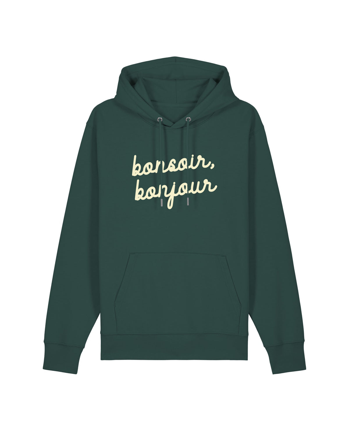 Sweat Capuche Bonsoir, Bonjour - Cazarre x Foot Dimanche