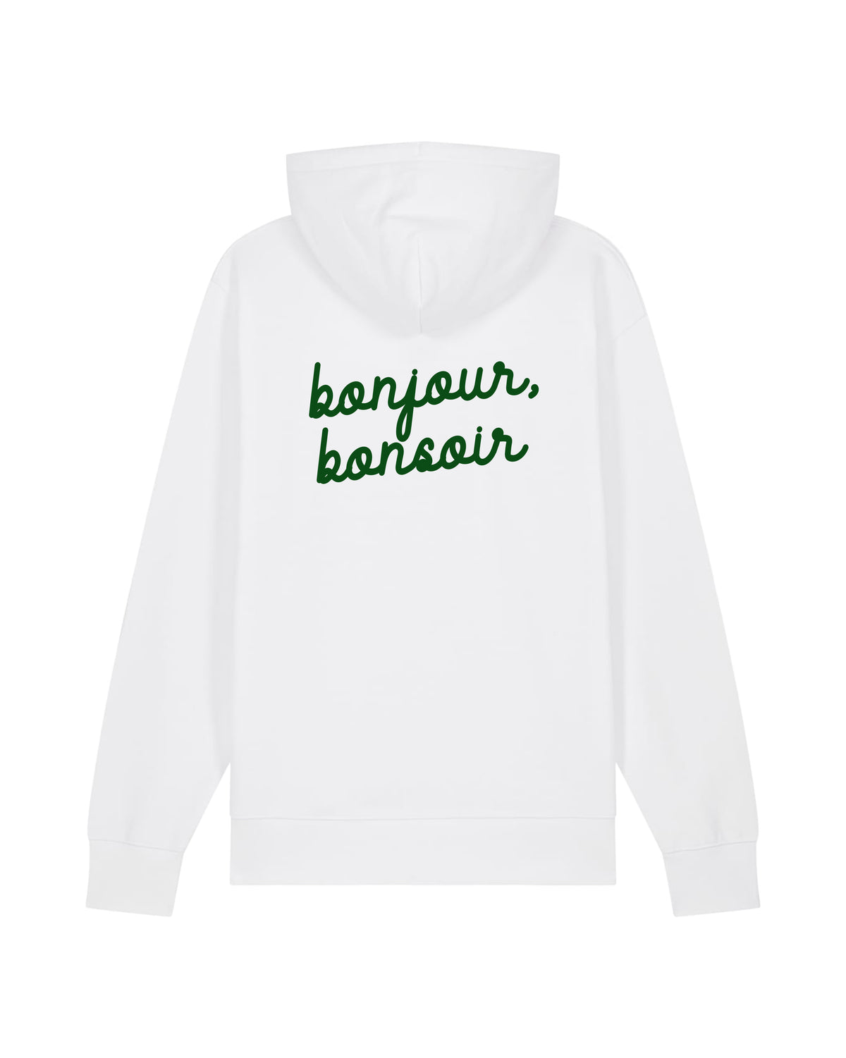 Sweat Capuche Bonsoir, Bonjour - Cazarre x Foot Dimanche