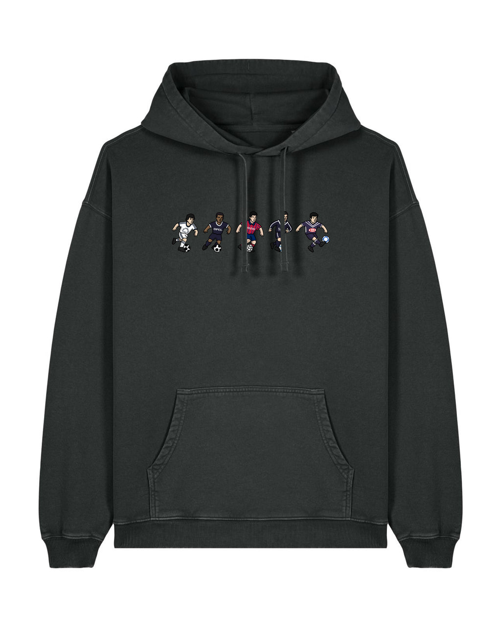 Sweat Capuche Bordeaux - Foot Dimanche x Clément Striano