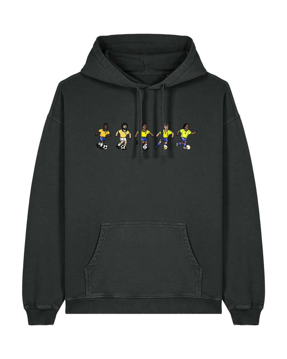Sweat Capuche Brésil - Foot Dimanche x Clément Striano