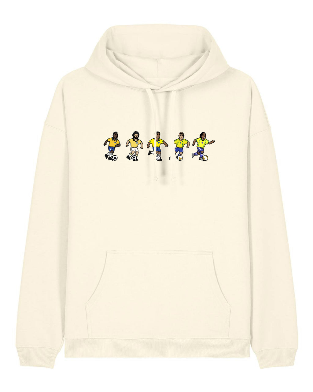 Sweat Capuche Brésil - Foot Dimanche x Clément Striano