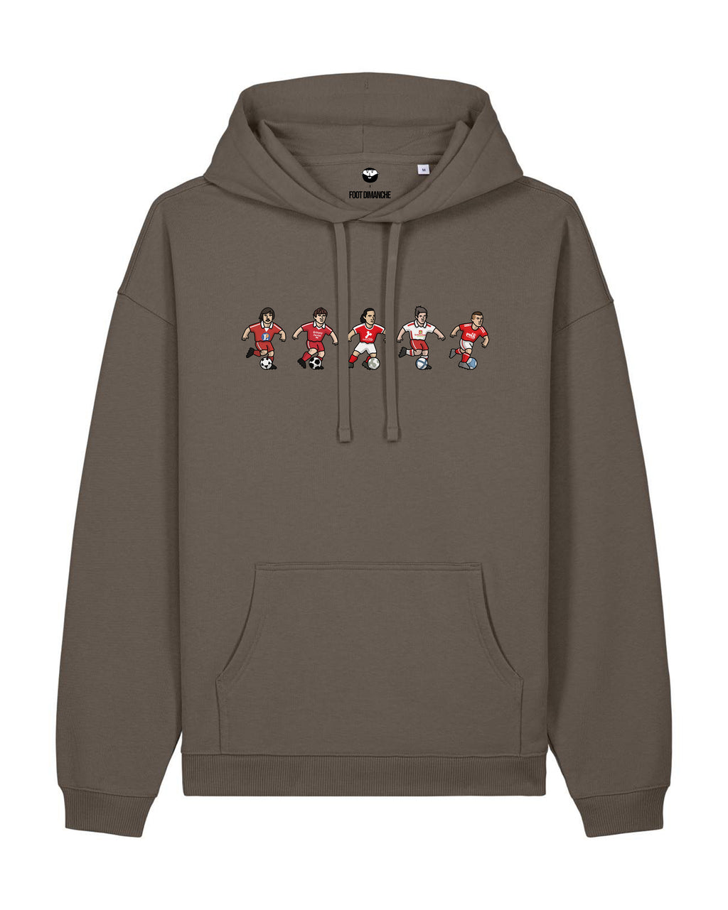 Sweat Capuche Brest - Foot Dimanche x Clément Striano