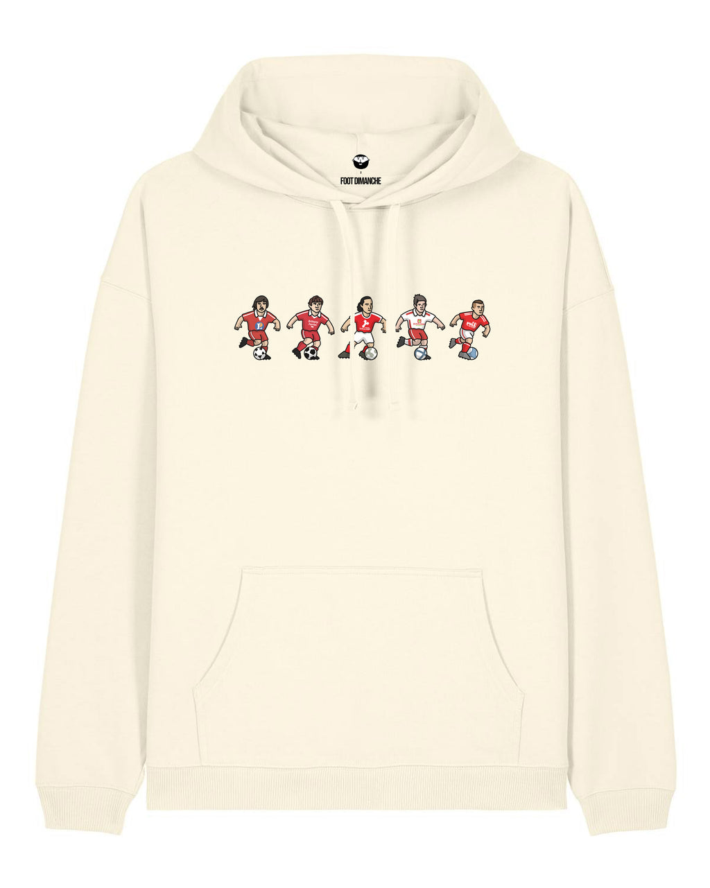 Sweat Capuche Brest - Foot Dimanche x Clément Striano