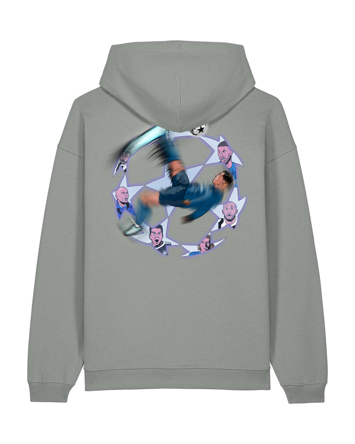 Sweat Capuche CR7 - Foot Dimanche x Alvastudio7