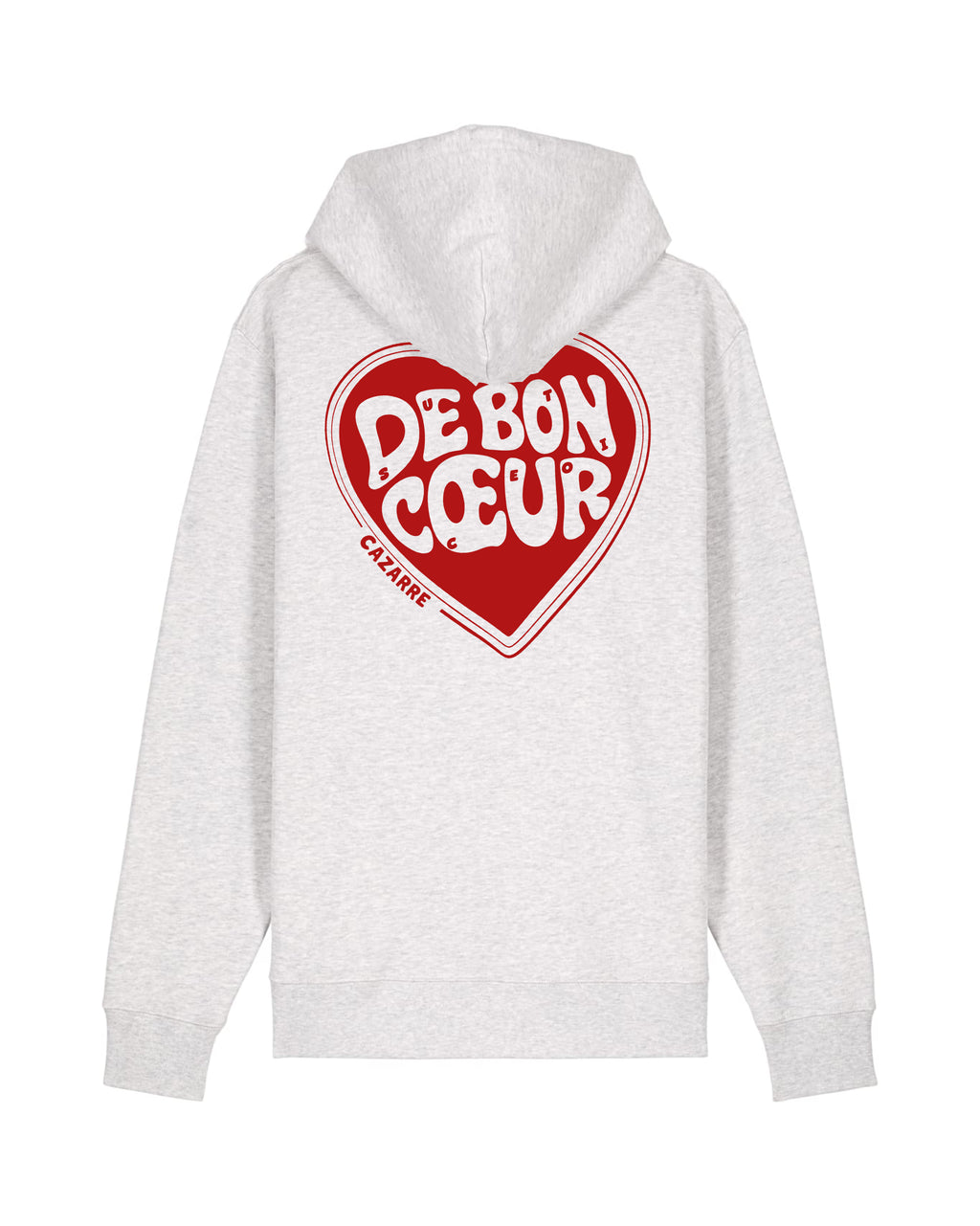 Sweat Capuche De Bon Coeur - Cazarre x Foot Dimanche
