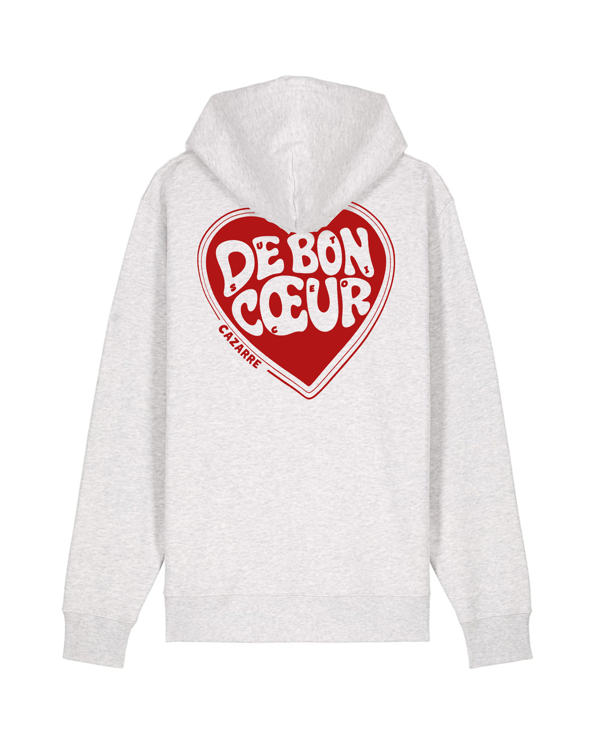 Sweat Capuche De Bon Coeur - Cazarre x Foot Dimanche