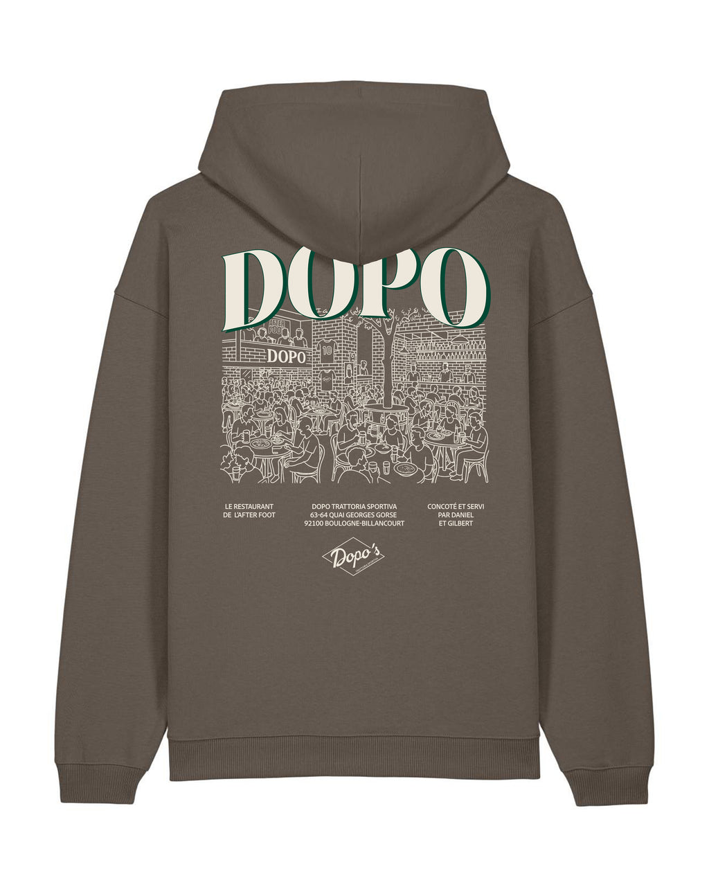 Sweat Capuche Dopo Restaurant - Dopo x Foot Dimanche