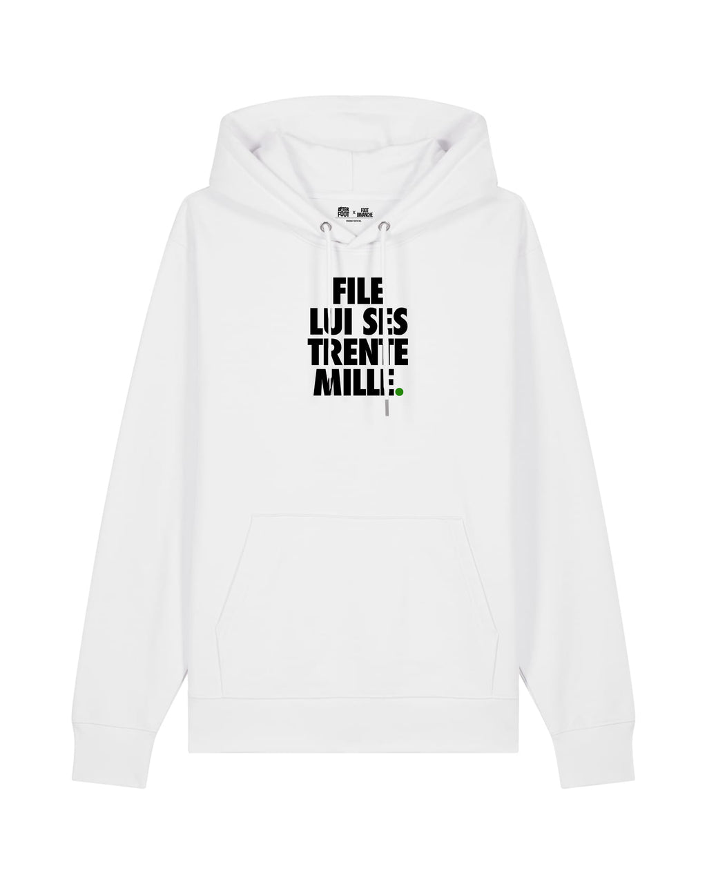 Sweat Capuche File lui trente mille - After Foot x Foot Dimanche