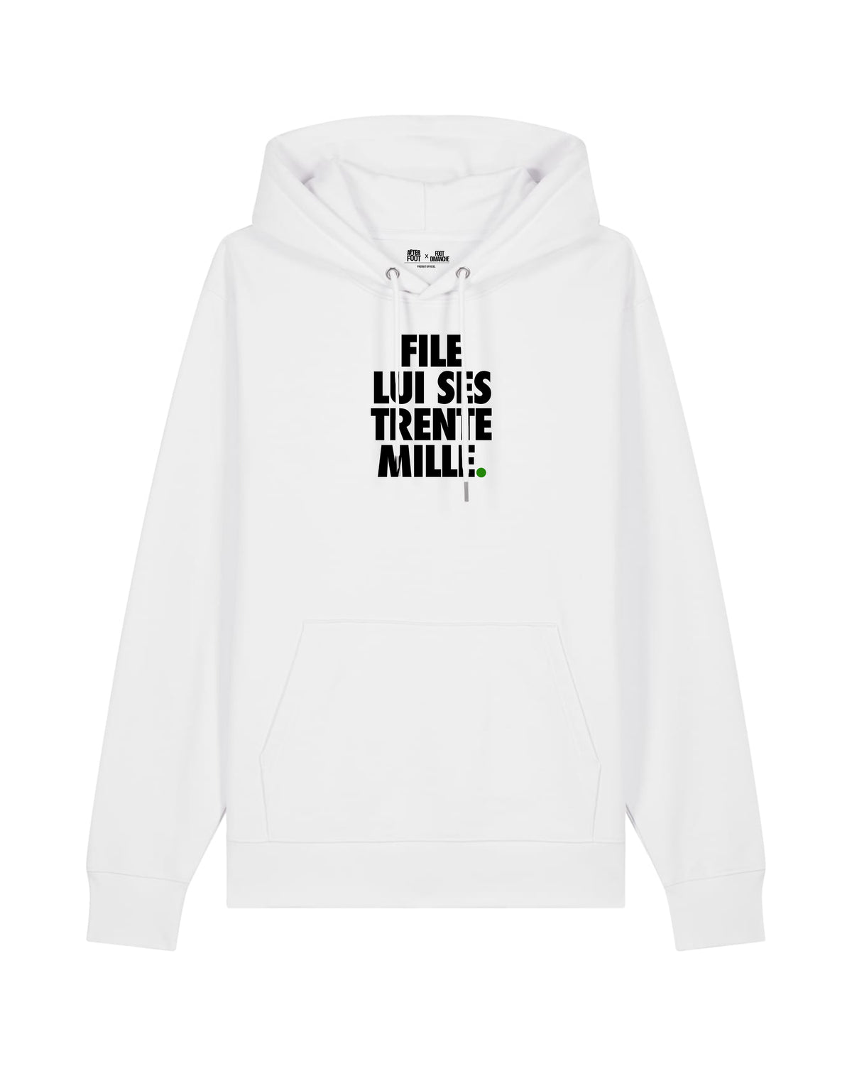 Sweat Capuche File lui trente mille - After Foot x Foot Dimanche