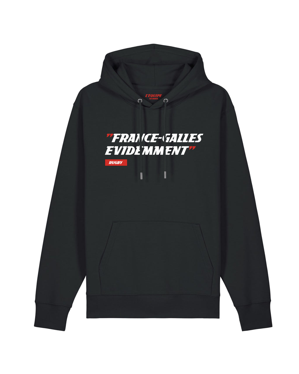 Sweat Capuche France - Galles, Evidemment - L'Equipe x Foot Dimanche