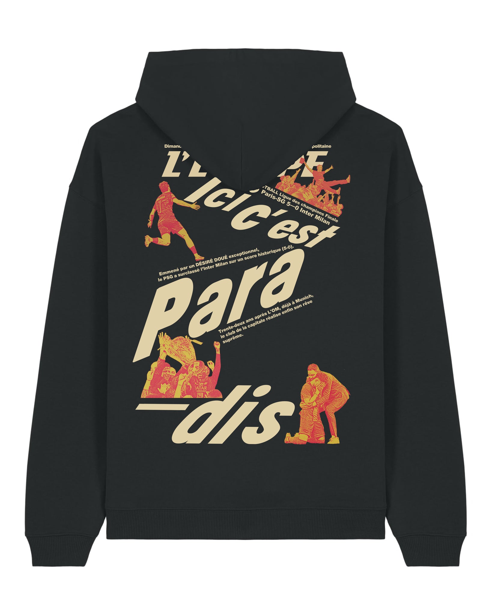 Sweat Capuche Ici c'est Paradis - L'Equipe x Foot Dimanche