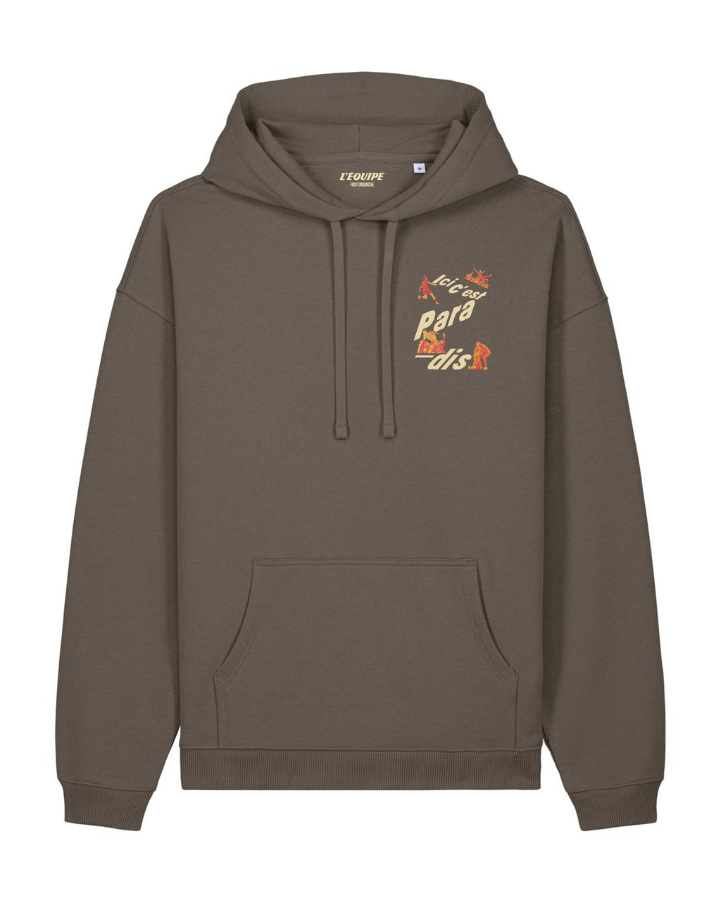 Sweat Capuche Ici c'est Paradis - L'Equipe x Foot Dimanche