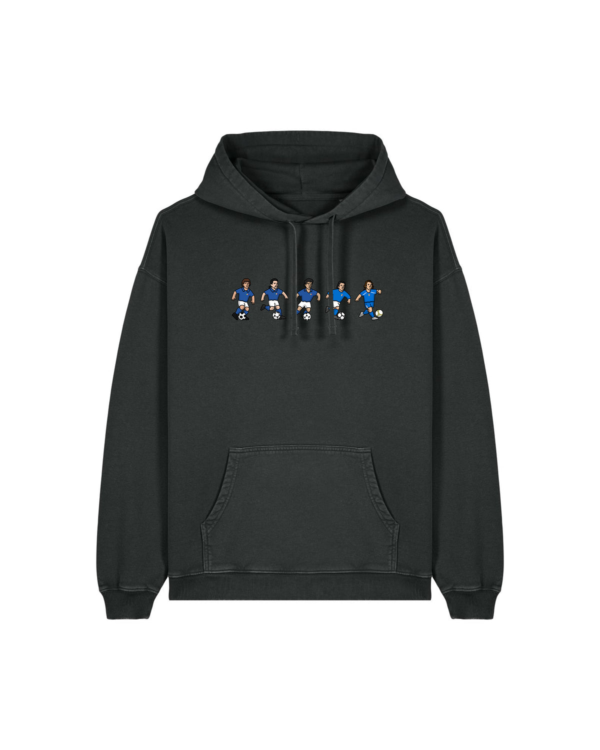 Sweat Capuche Italie - Foot Dimanche x Clément Striano