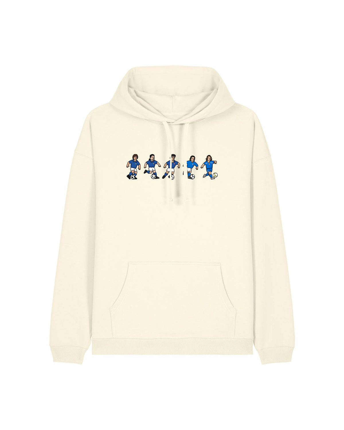 Sweat Capuche Italie - Foot Dimanche x Clément Striano