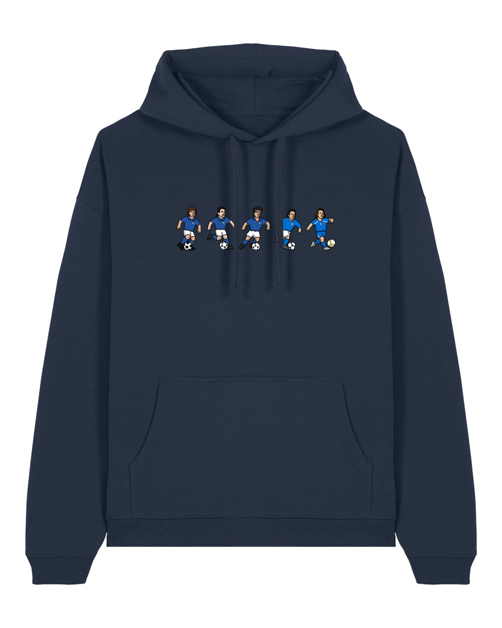 Sweat Capuche Italie - Foot Dimanche x Clément Striano