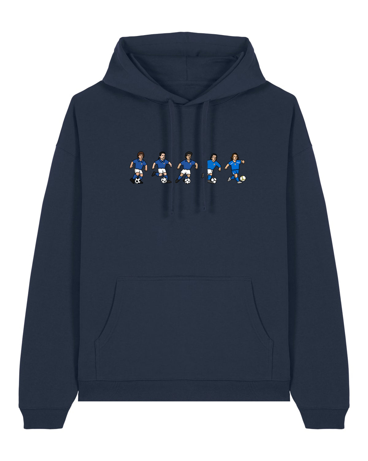 Sweat Capuche Italie - Foot Dimanche x Clément Striano