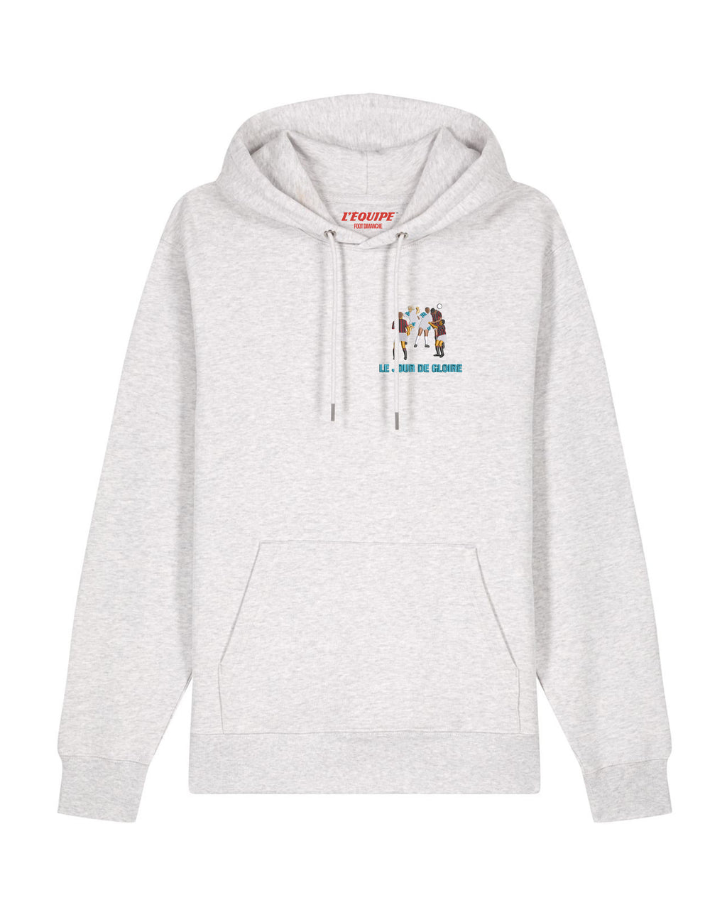 Sweat Capuche Le jour de gloire brodé - L'Equipe x Foot Dimanche