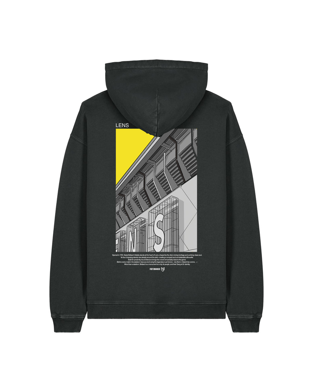 Sweat Capuche Lens -  Foot Dimanche x Mark Johnson