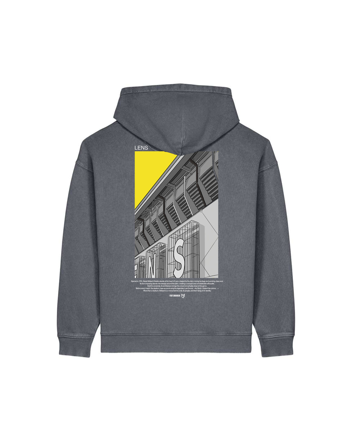 Sweat Capuche Lens -  Foot Dimanche x Mark Johnson