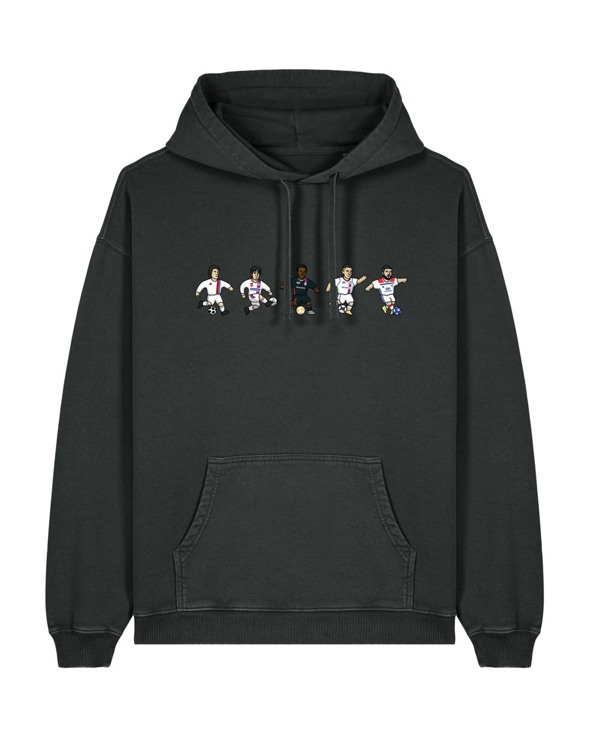 Sweat Capuche Lyon - Foot Dimanche x Clément Striano