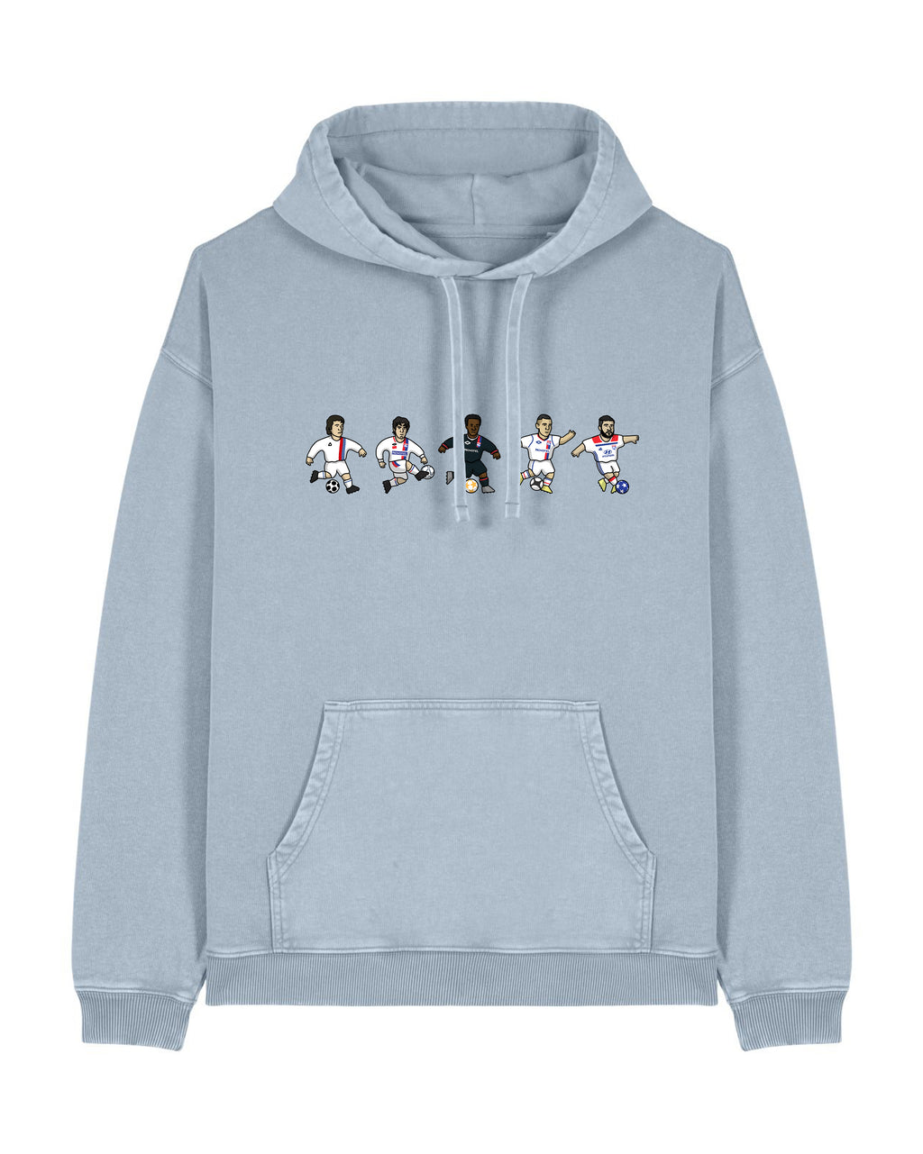 Sweat Capuche Lyon - Foot Dimanche x Clément Striano