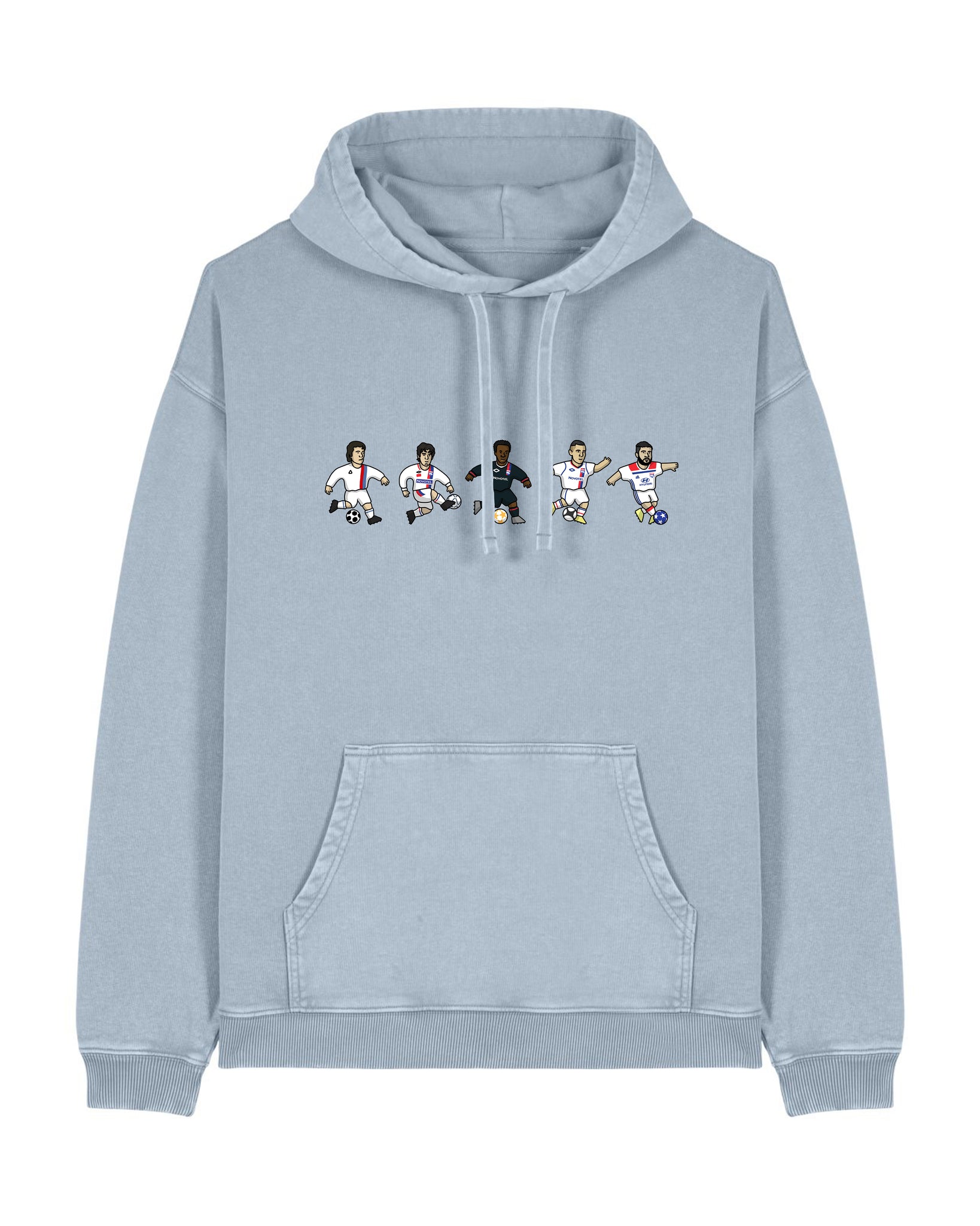 Sweat Capuche Lyon - Foot Dimanche x Clément Striano