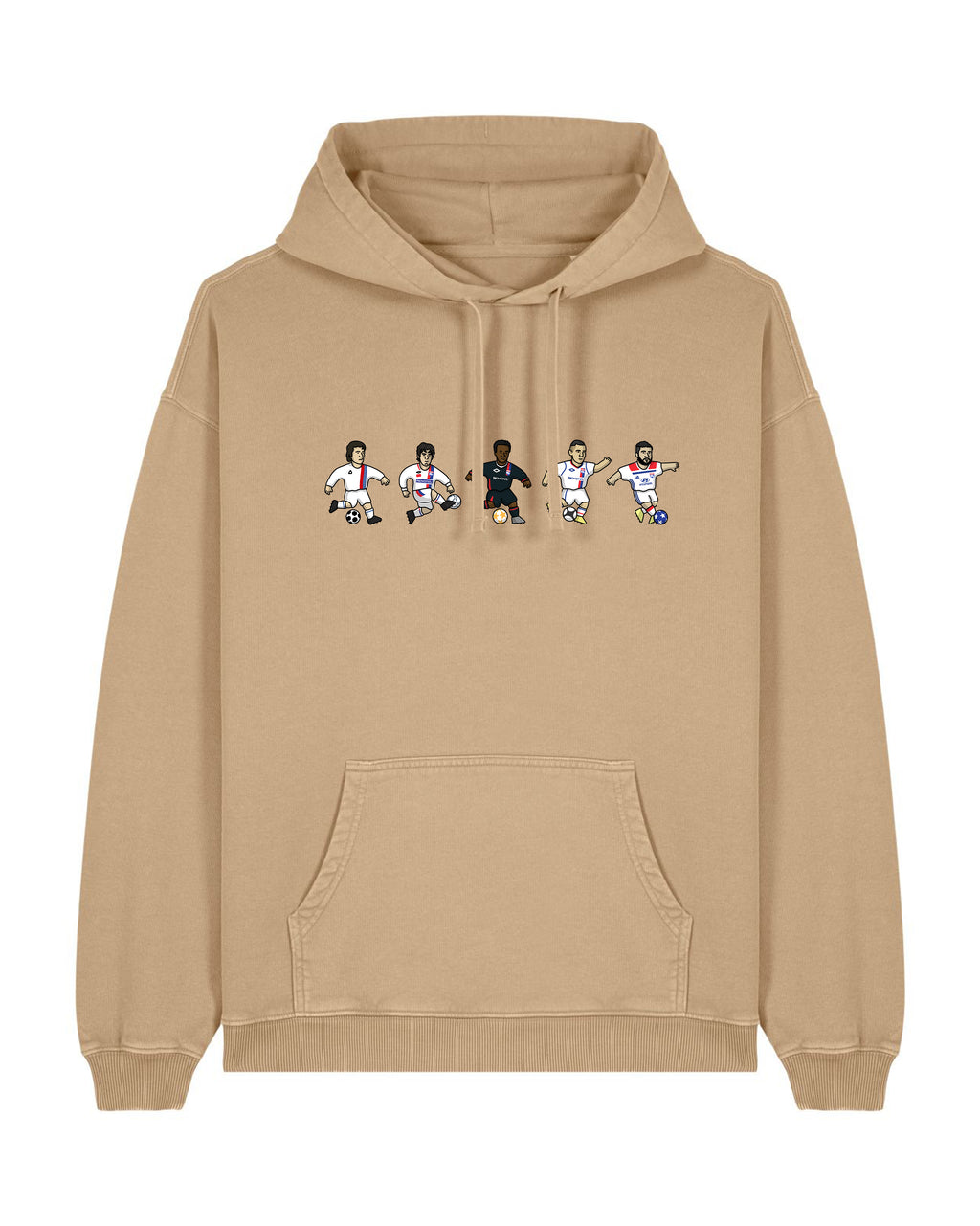 Sweat Capuche Lyon - Foot Dimanche x Clément Striano