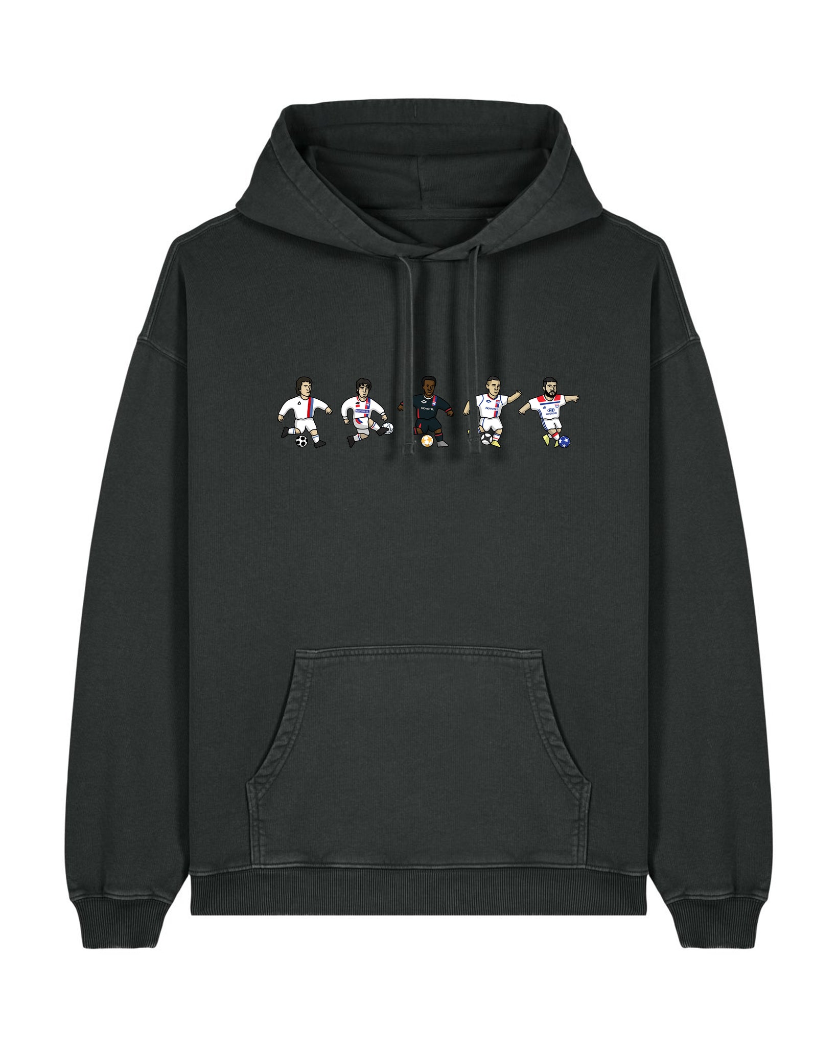 Sweat Capuche Lyon - Foot Dimanche x Clément Striano