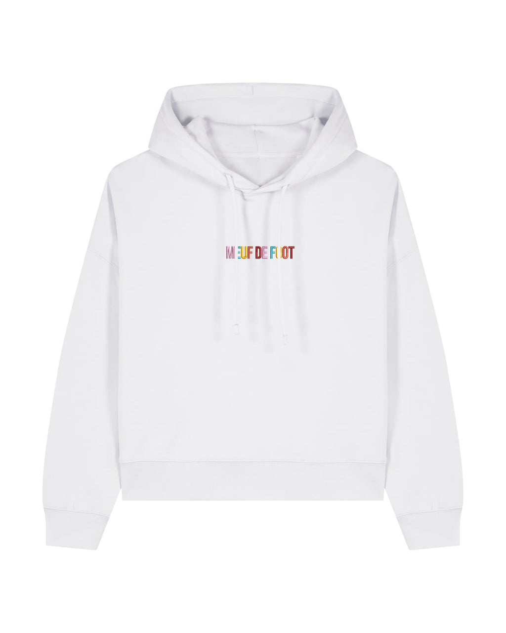 Sweat Capuche MEUF DE FOOT brodé