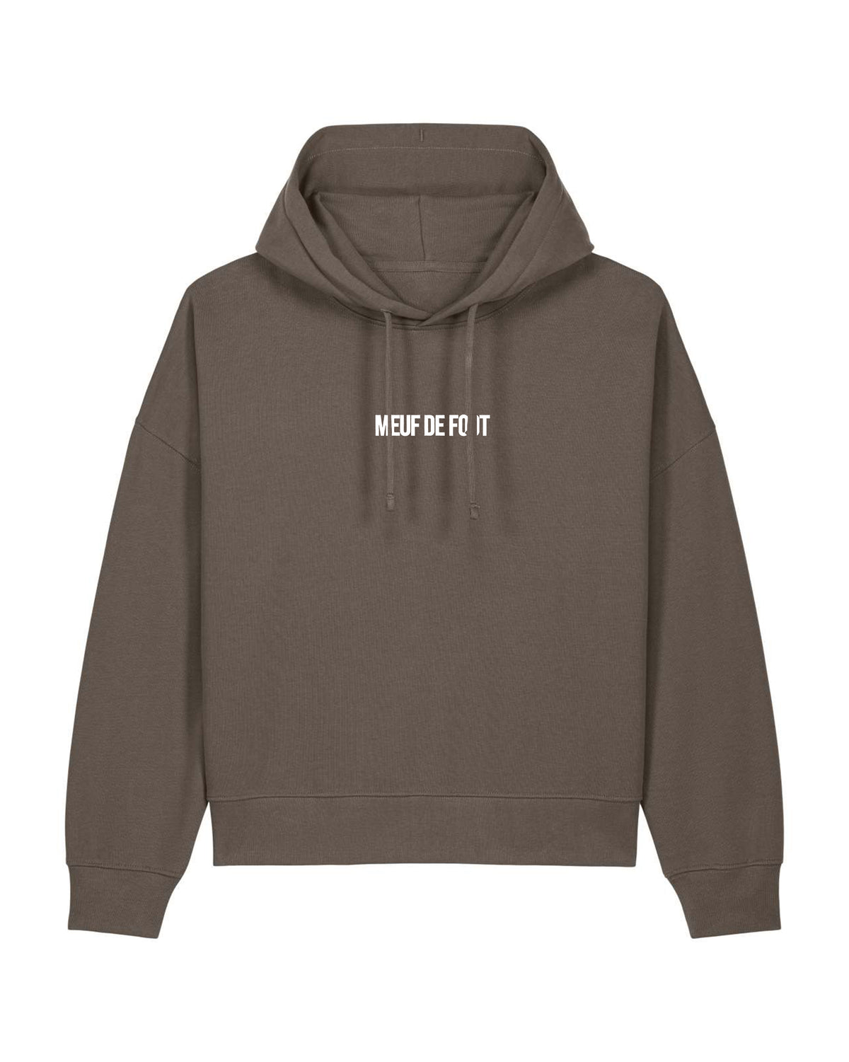 Sweat Capuche MEUF DE FOOT brodé