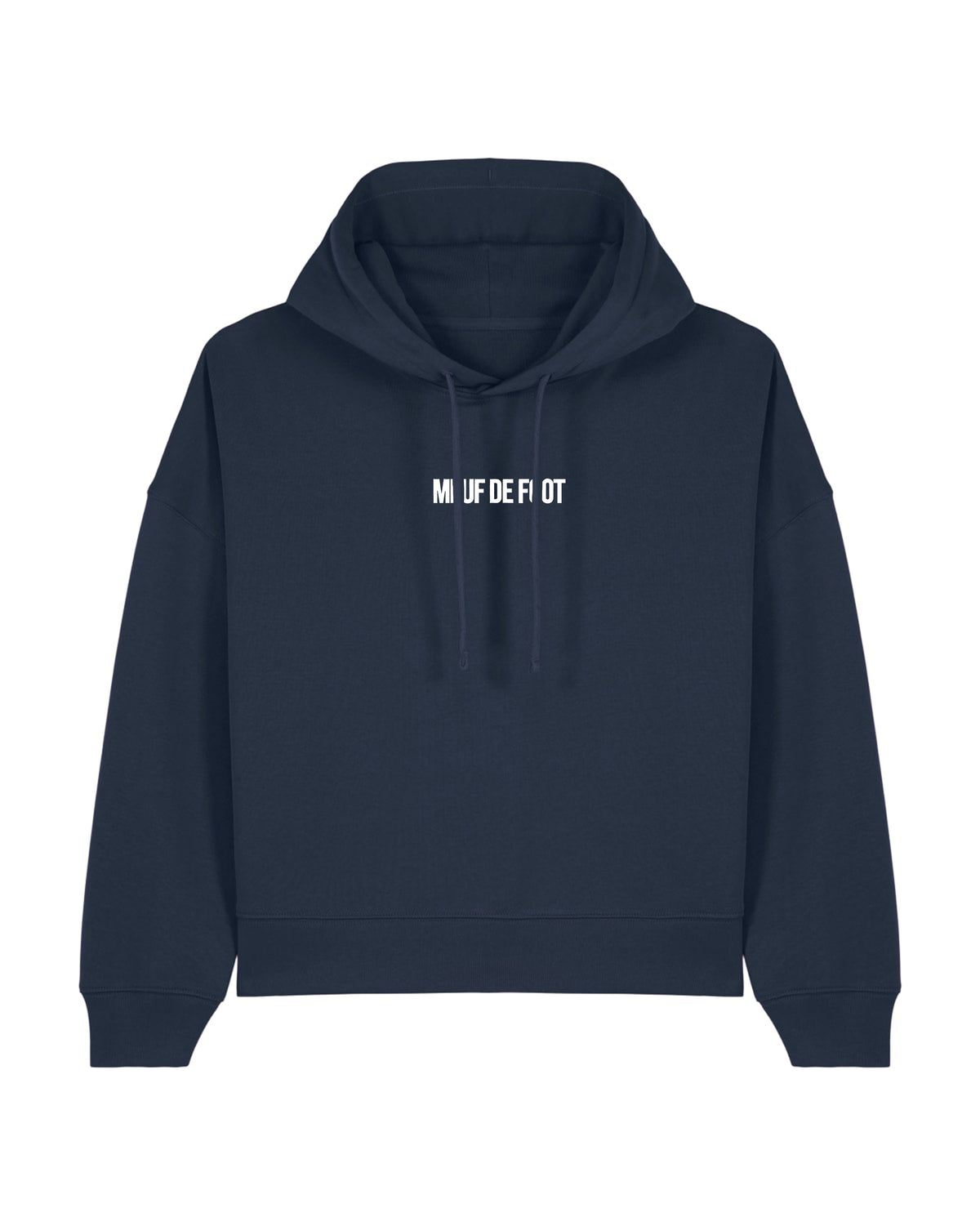 Sweat Capuche MEUF DE FOOT brodé