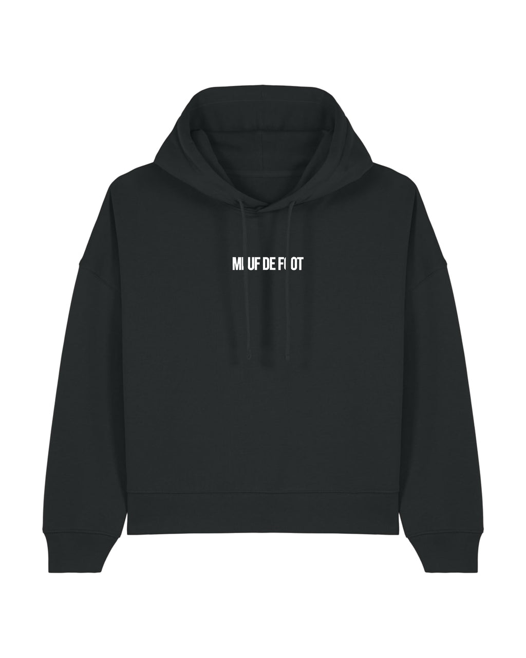 Sweat Capuche MEUF DE FOOT brodé