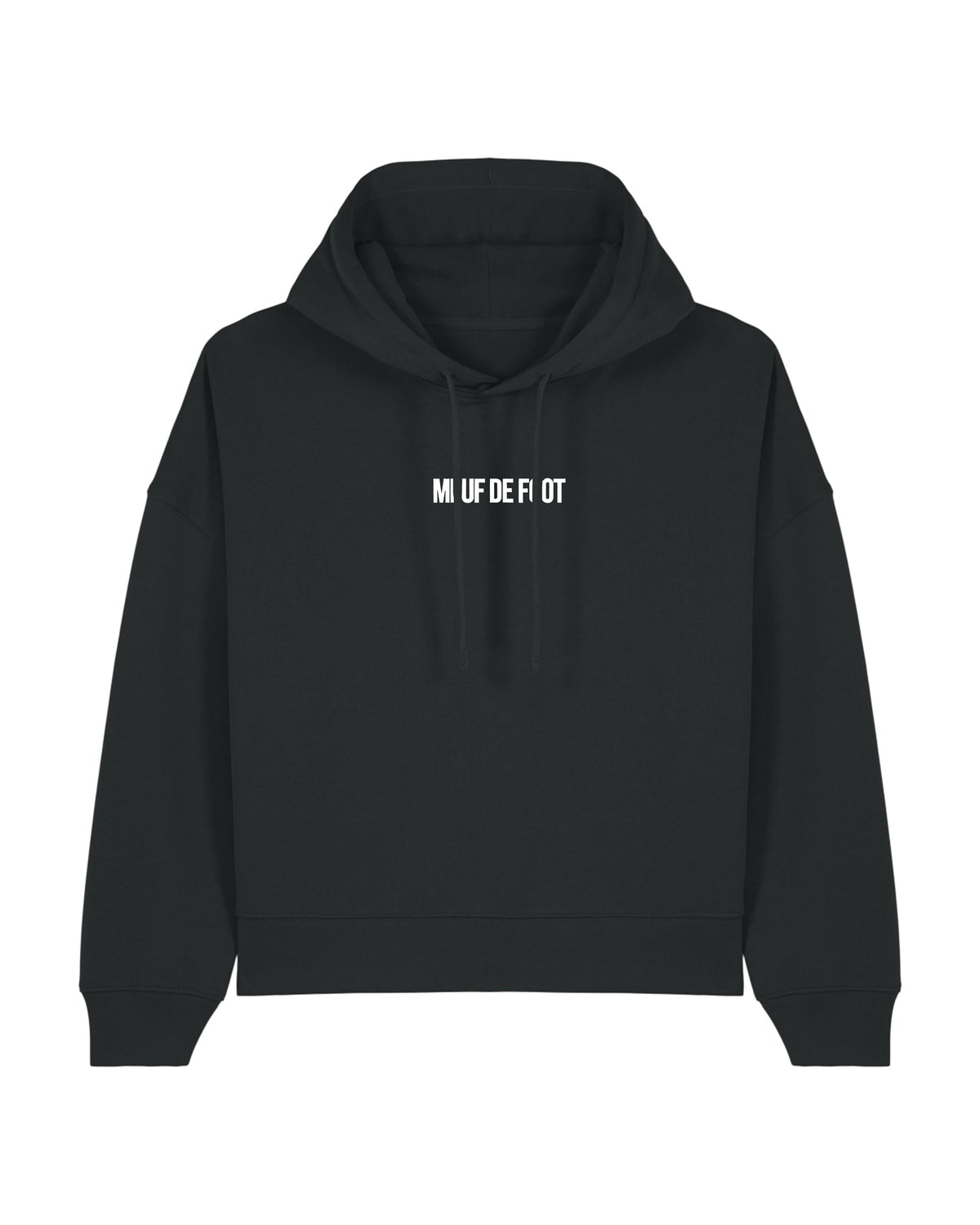 Sweat Capuche MEUF DE FOOT brodé