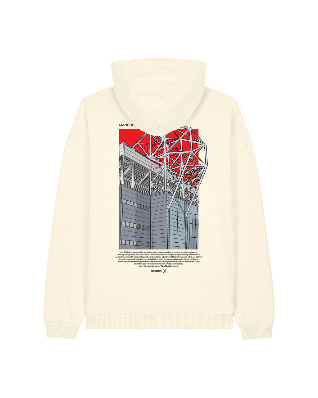 Sweat Capuche Manchester -  Foot Dimanche x Mark Johnson