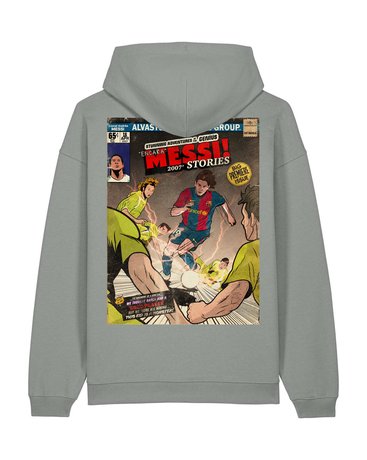 Sweat Capuche Messi - Foot Dimanche