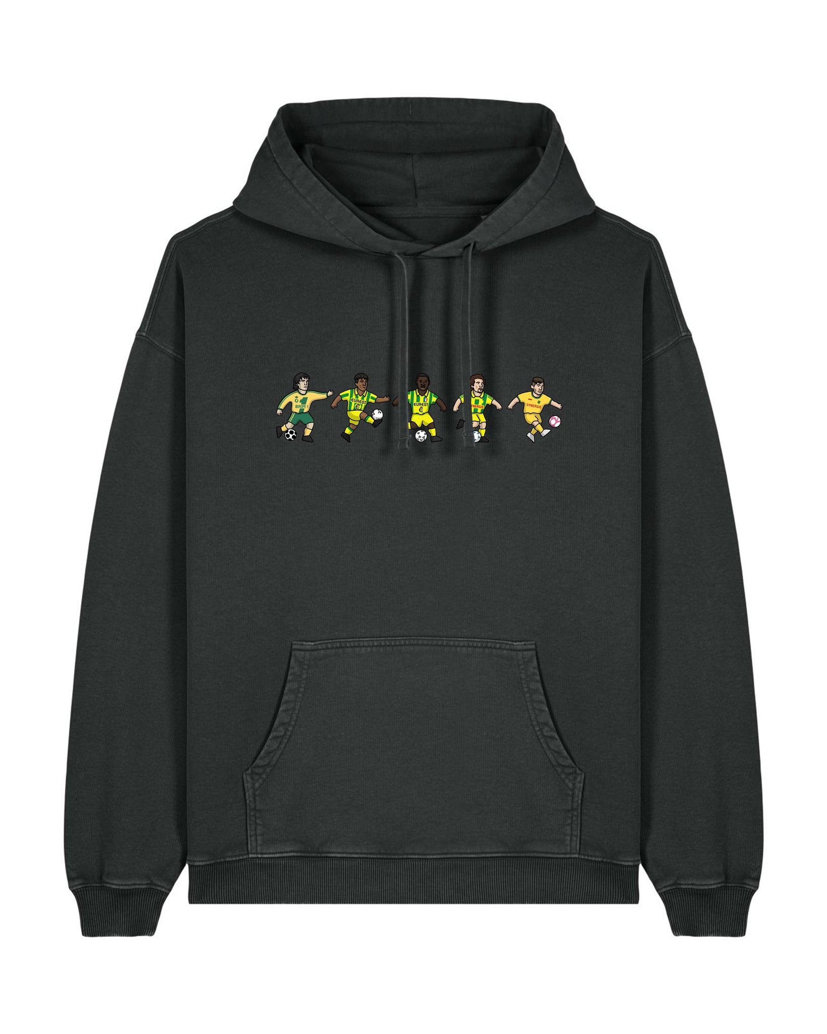 Sweat Capuche Nantes - Foot Dimanche x Clément Striano