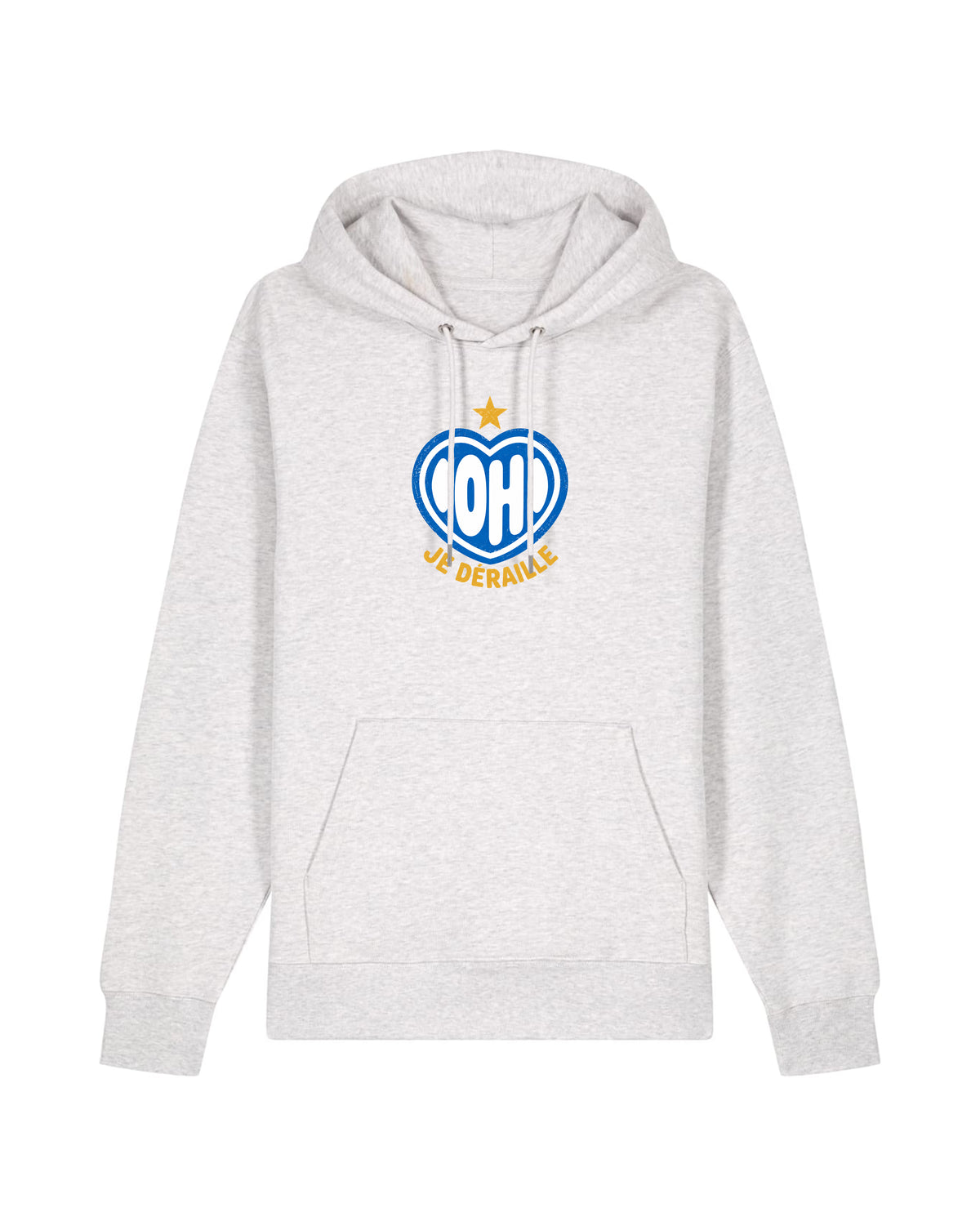 Sweat Capuche Oh je déraille - Cazarre x Foot Dimanche