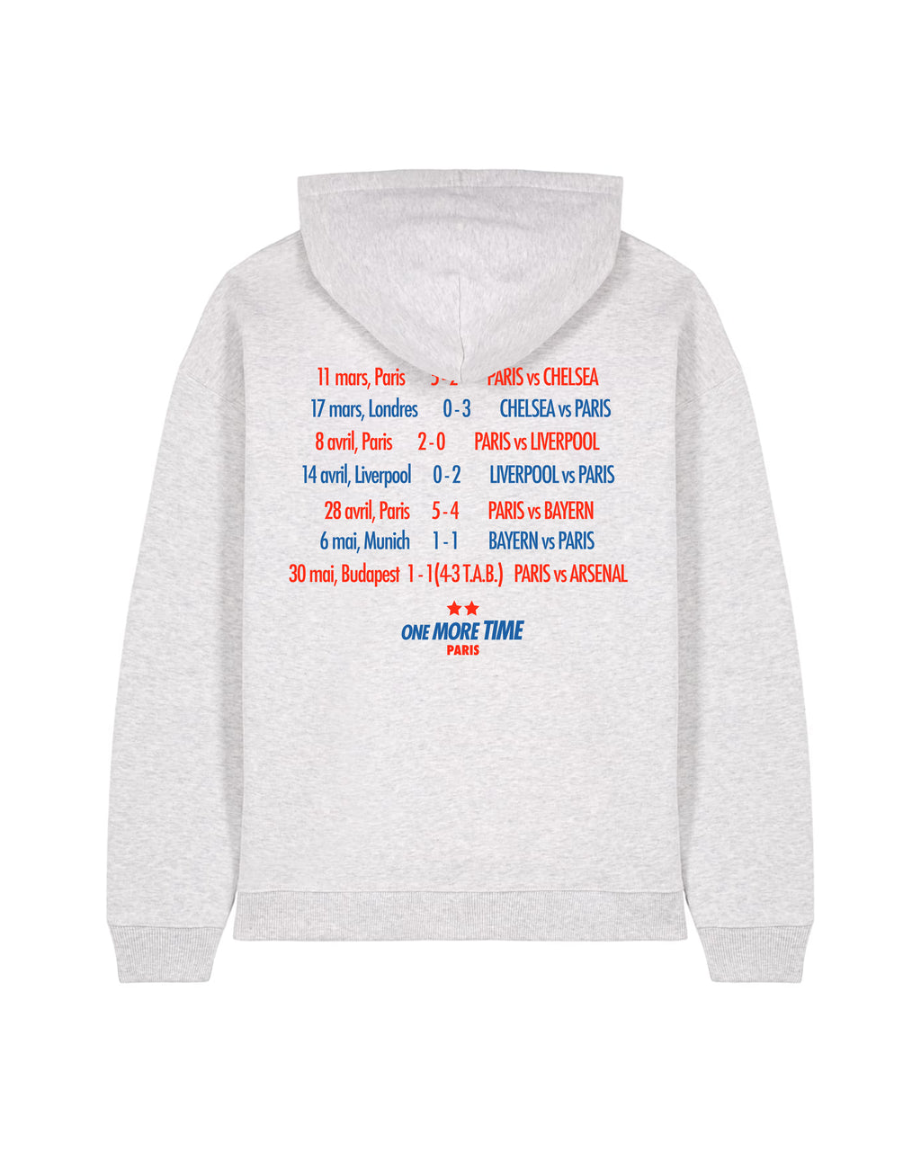 Sweat Capuche One More Time Paris
