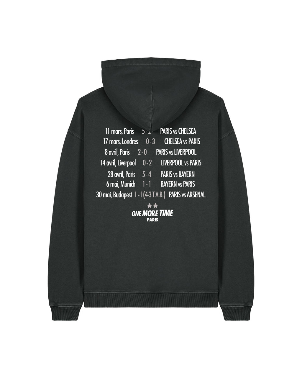Sweat Capuche One More Time Paris