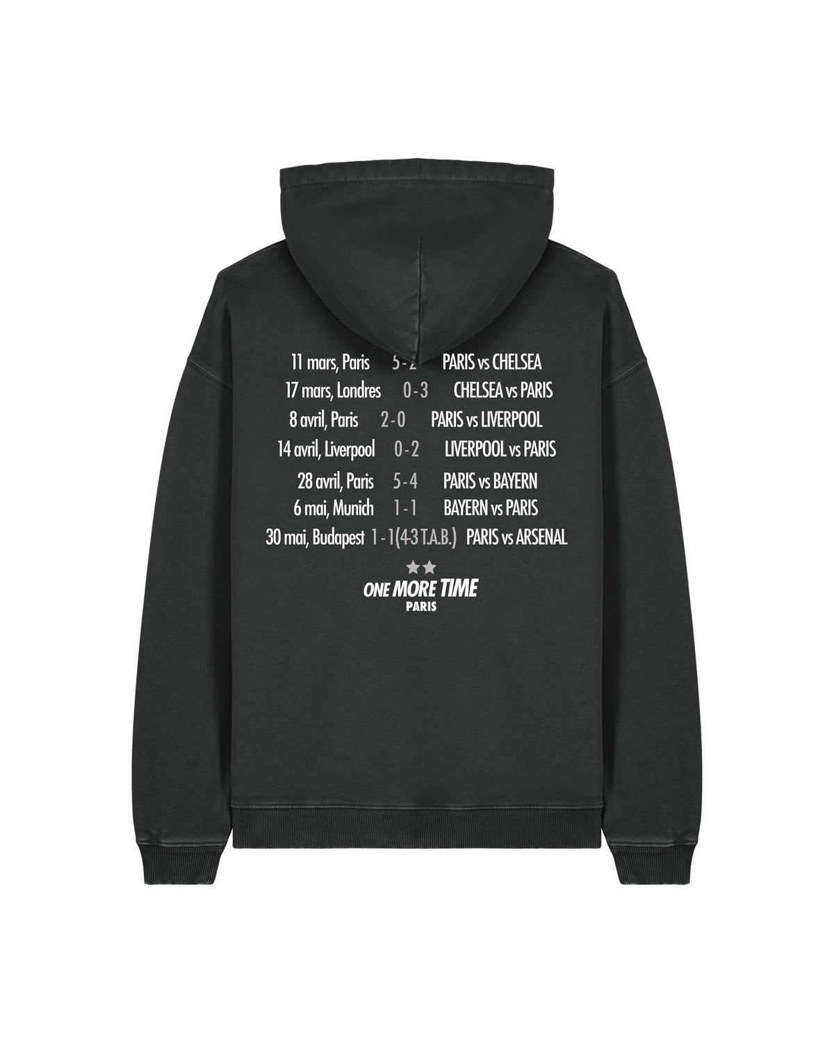 Sweat Capuche One More Time Paris