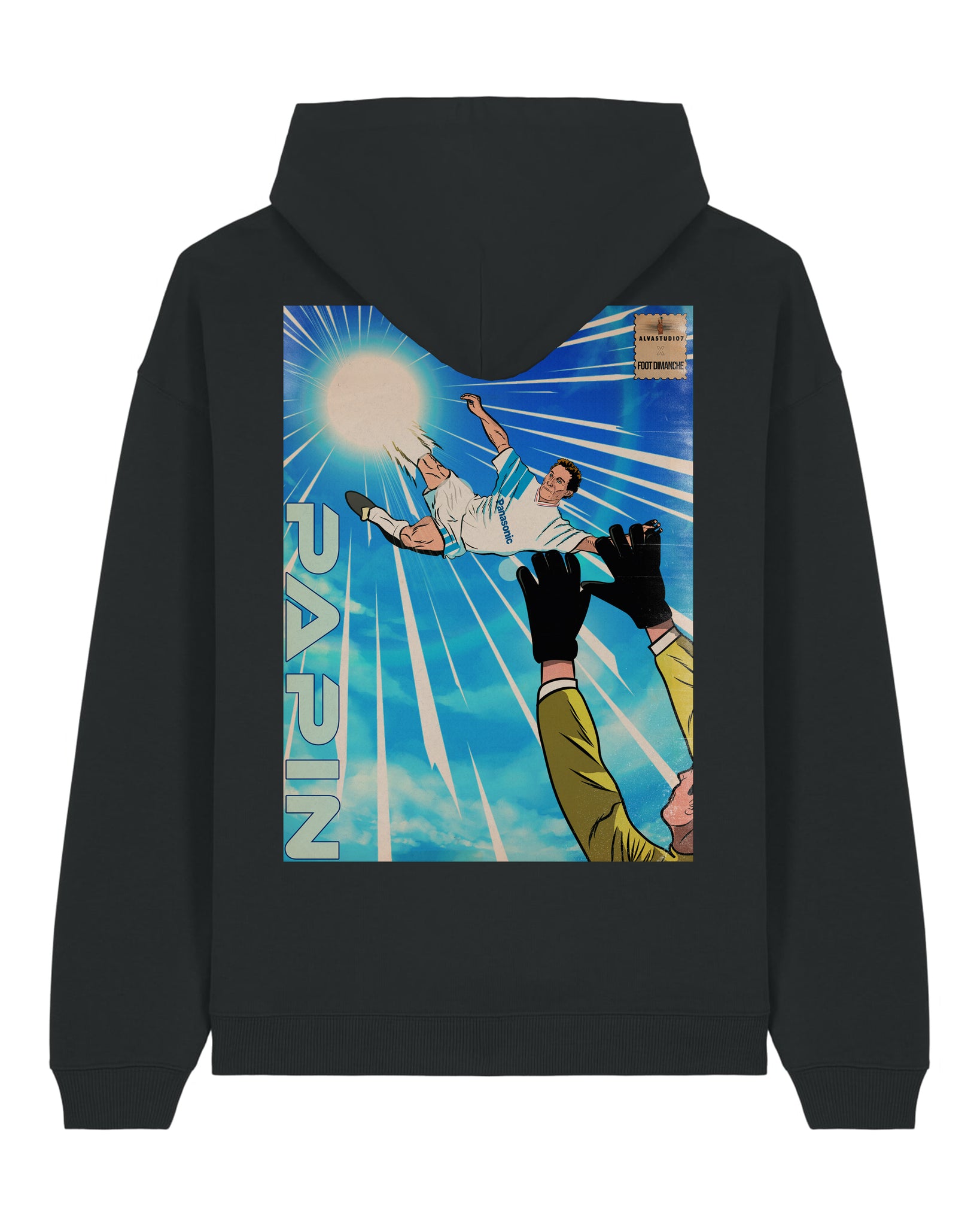 Sweat Capuche Papin - Foot Dimanche x Alvastudio7