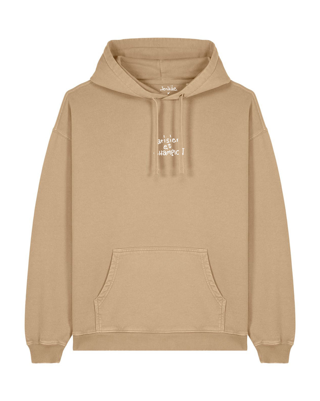 Sweat Capuche Parisien et Champion - Jenikäe x Foot Dimanche