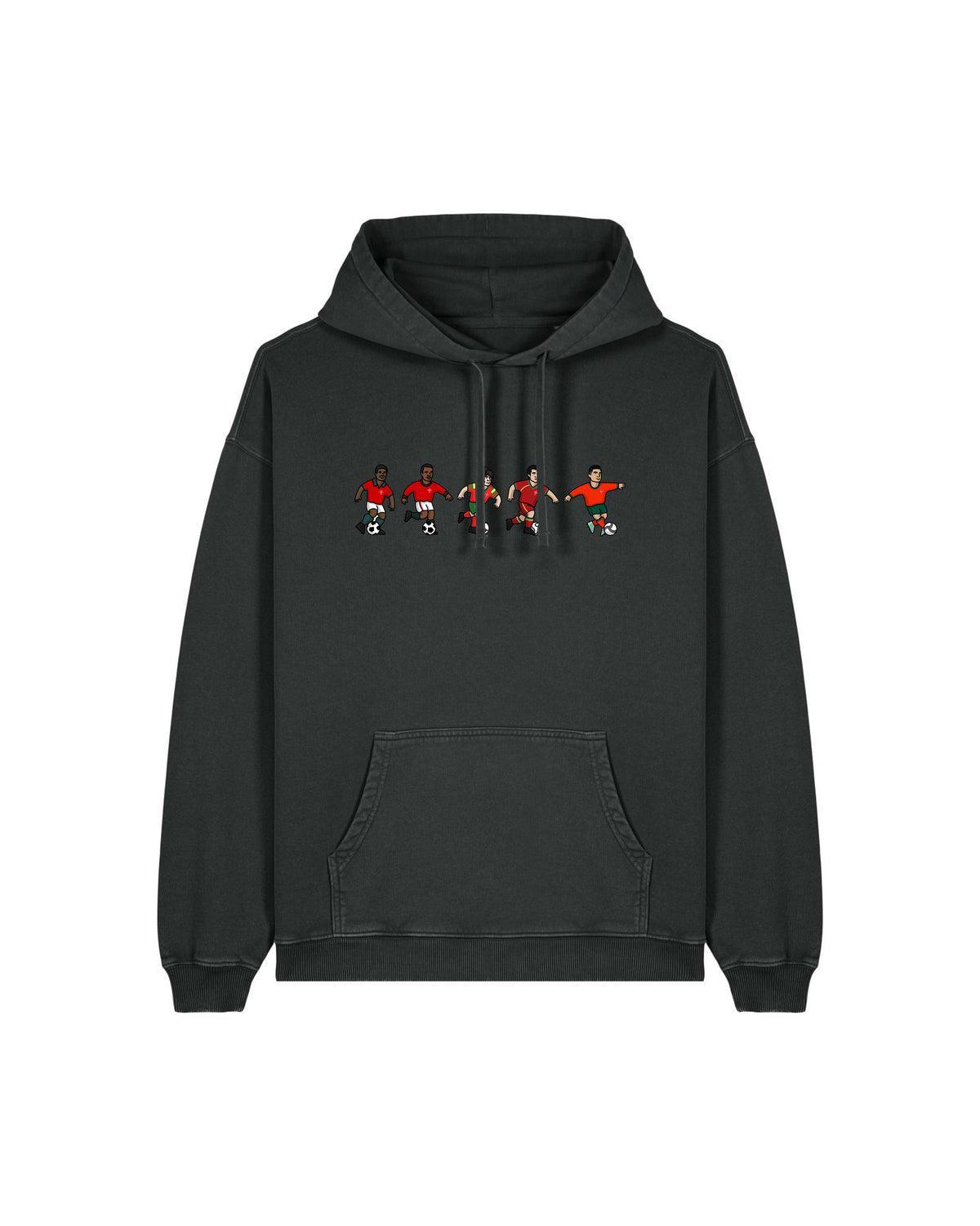 Sweat Capuche Portugal - Foot Dimanche x Clément Striano